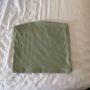 Green tube top